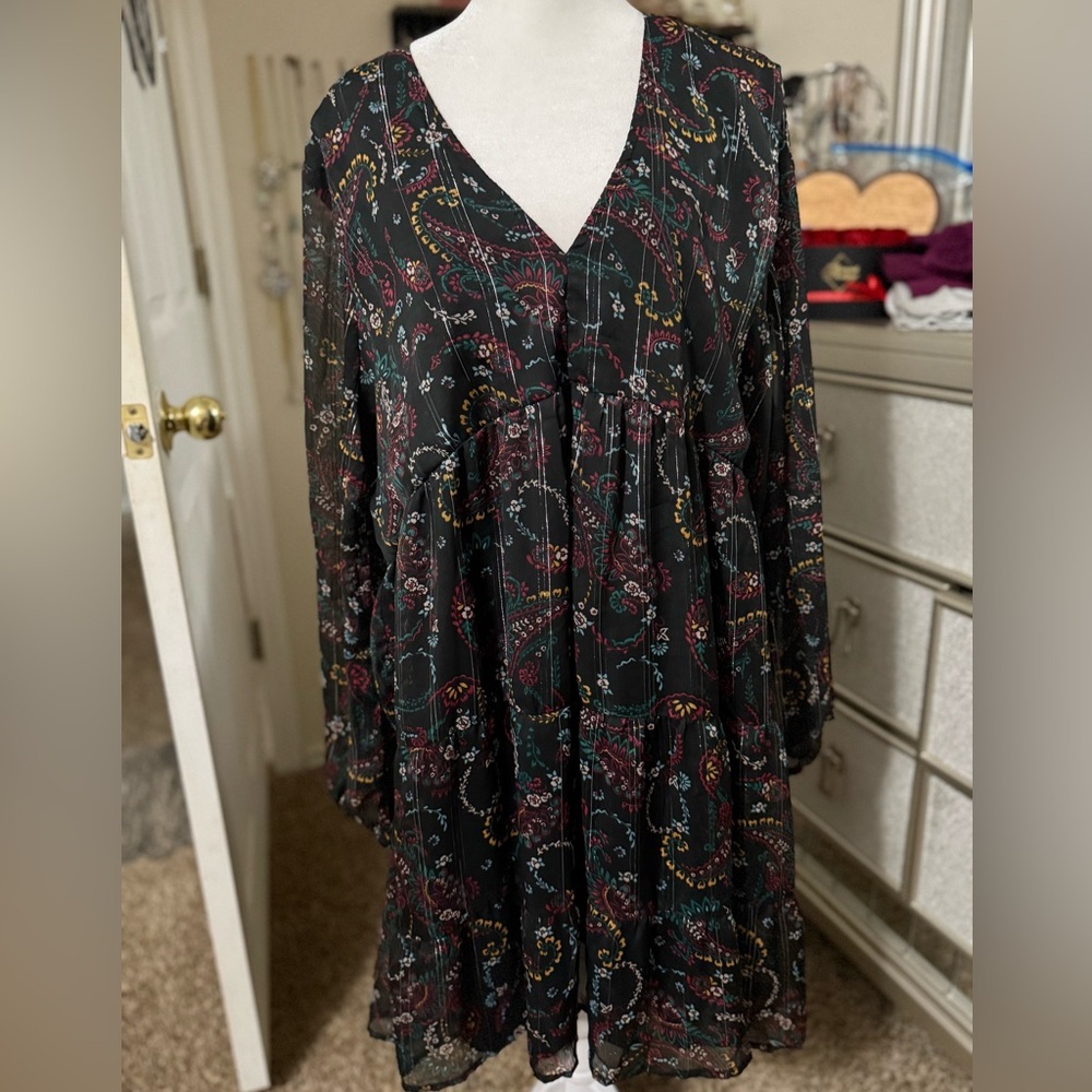 K. Jordan black‎ tunic